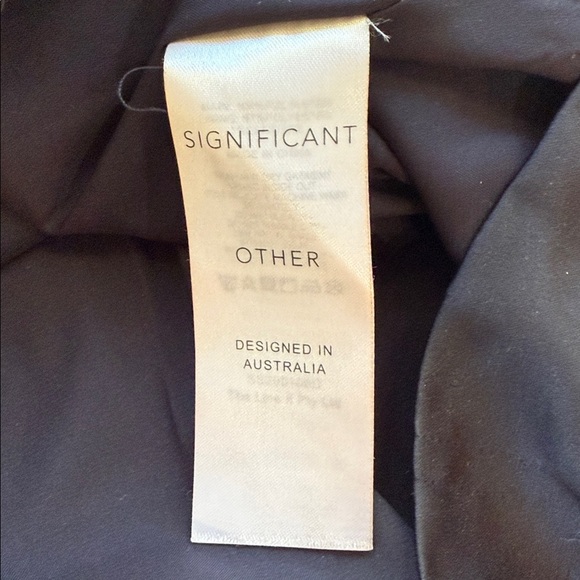 Significant Other Azure One Shoulder Sash Mini Dress - Picture 11 of 12